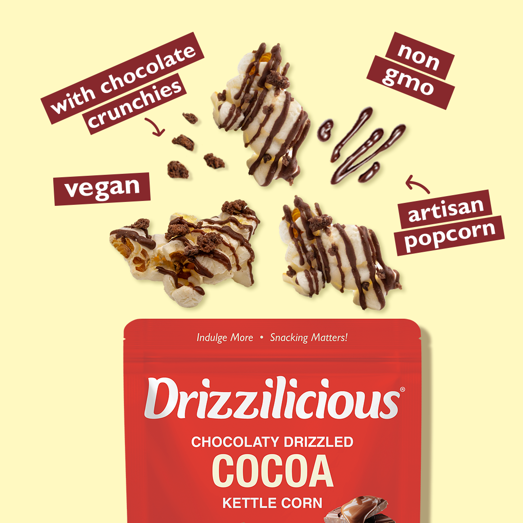 4 Flavor Drizzled Kettle Corn Variety Pack